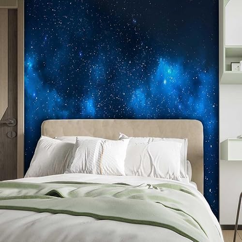 Miniatura 2 de Papel tapiz para muebles de madera, calcomanías del universo para decoración de paredes, planeta, decoración de habitaciones, fácil de quitar (W)