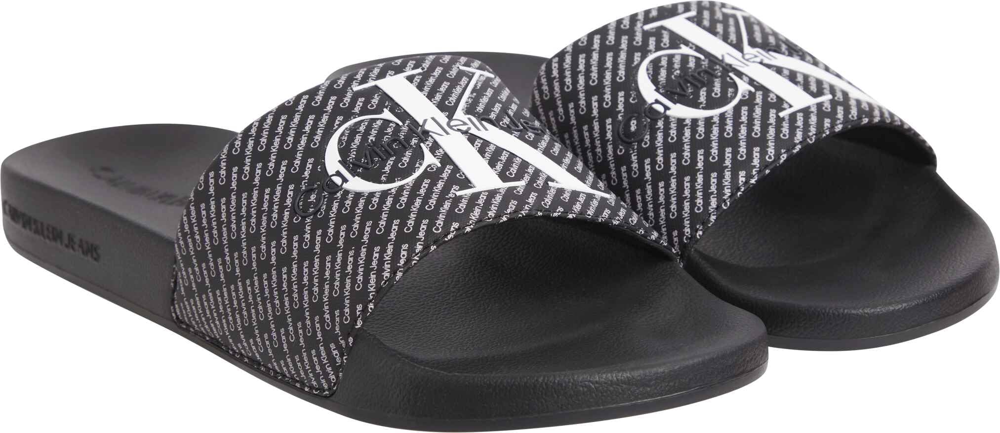 Calvin Klein Slide AOP Ym0ym00955, Chanclas Hombre