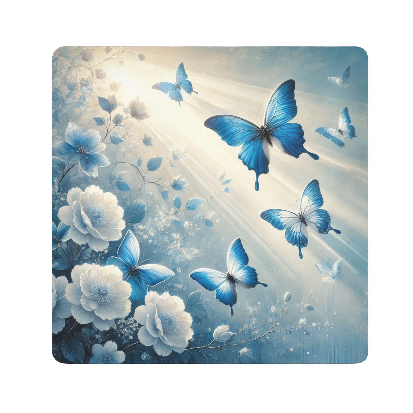 Joko Ivery Blue Butterflies Protective Wrap 13.8