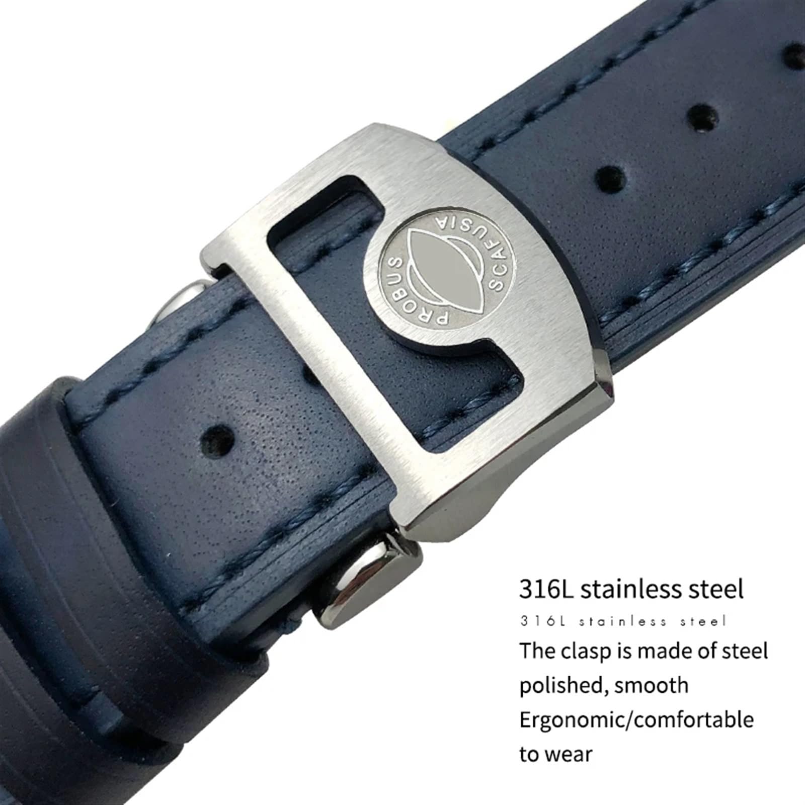 Cinturino in pelle di vitello con rivetto 20mm 21mm 22mm adatto per orologio IWC Big PILOT IW5009 SPITFIRE IW3777 cinturino Le Petit Prince Mark