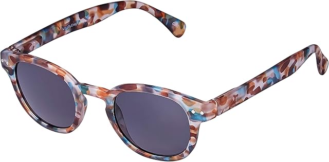 UltraByEasyPeasyStore Adults Tortoiseshell Frame Horn Rimmed Sunglasses UV400 Mens Womens Glasses UVA