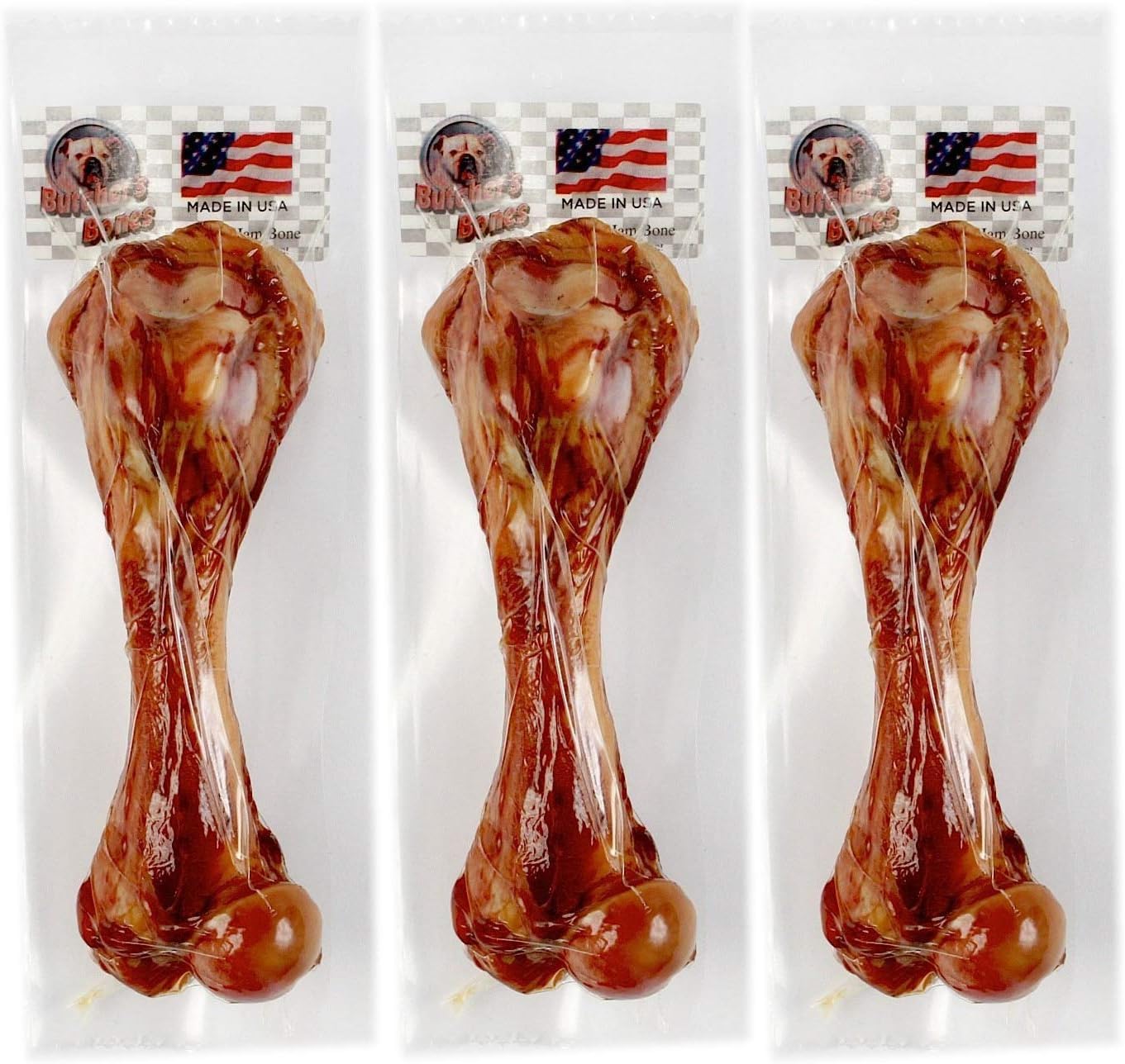 Canine Ham Bone Pack of 3