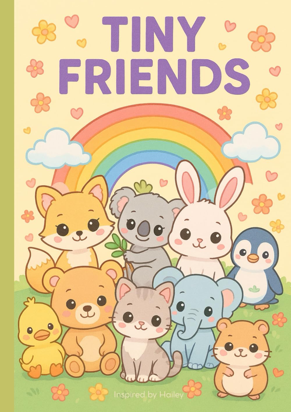 Tiny Friends: My First Colouring Book. Adorable and Easy Colouring Fun for Little Hands!