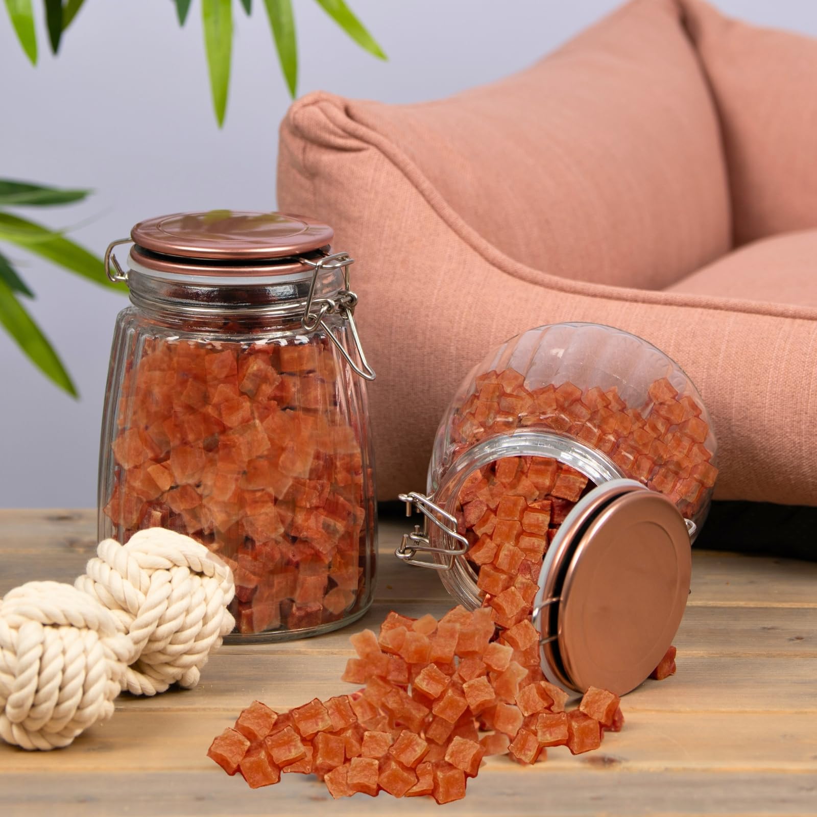 Lyra Pet® 5 kg Hühnerbrustwürfel - Kausnack für Hunde | Leckerli für Hunde – Proteinreicher Kauartikel mit Huhn – Idealer Belohnungs- und Trainingssnack – Gut verträglich