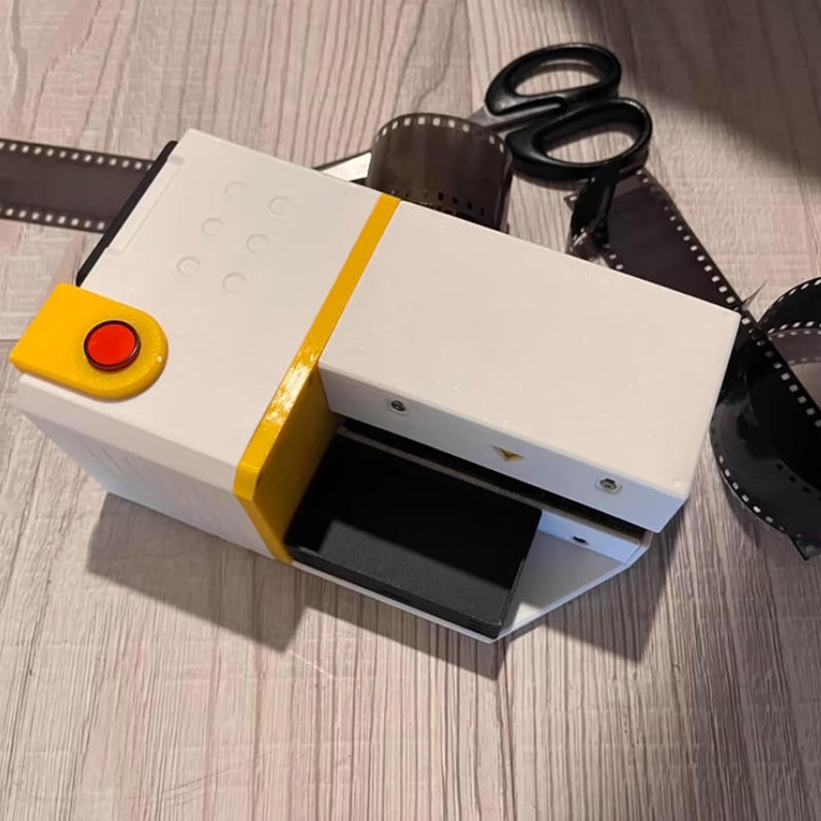 Removedor de polvo eléctrico antiestático con cepillo de limpieza a presión ajustable para uso en salas oscuras y tiendas de fotos