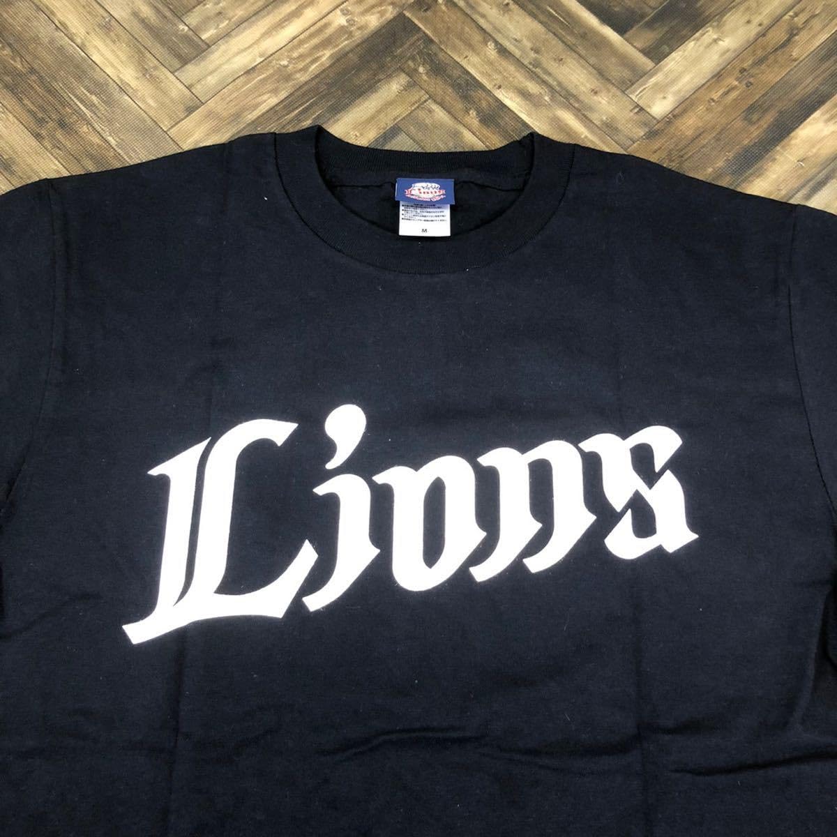 Amazon.co.jp: 埼玉西武ライオンズ Lions 半袖Tシャツ ネイビー メンズ 