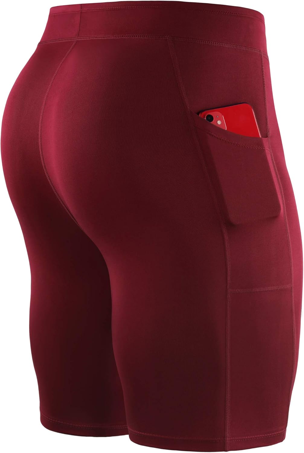 NELEUS Men's 3 Pack Running Compression Shorts with Pockets - Image 7