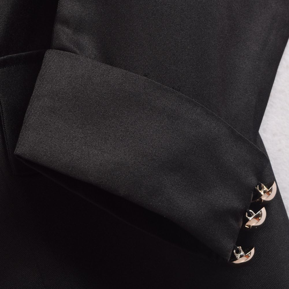 BLESSUME Steampunk Victorian Frock Coat Colonial Men Jacket - Image 5