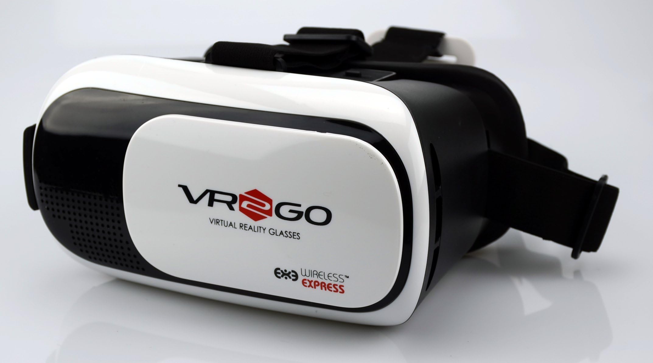 VR2GO X-Series Virtual Reality Glasses - Compatible with iPhone and Android - White