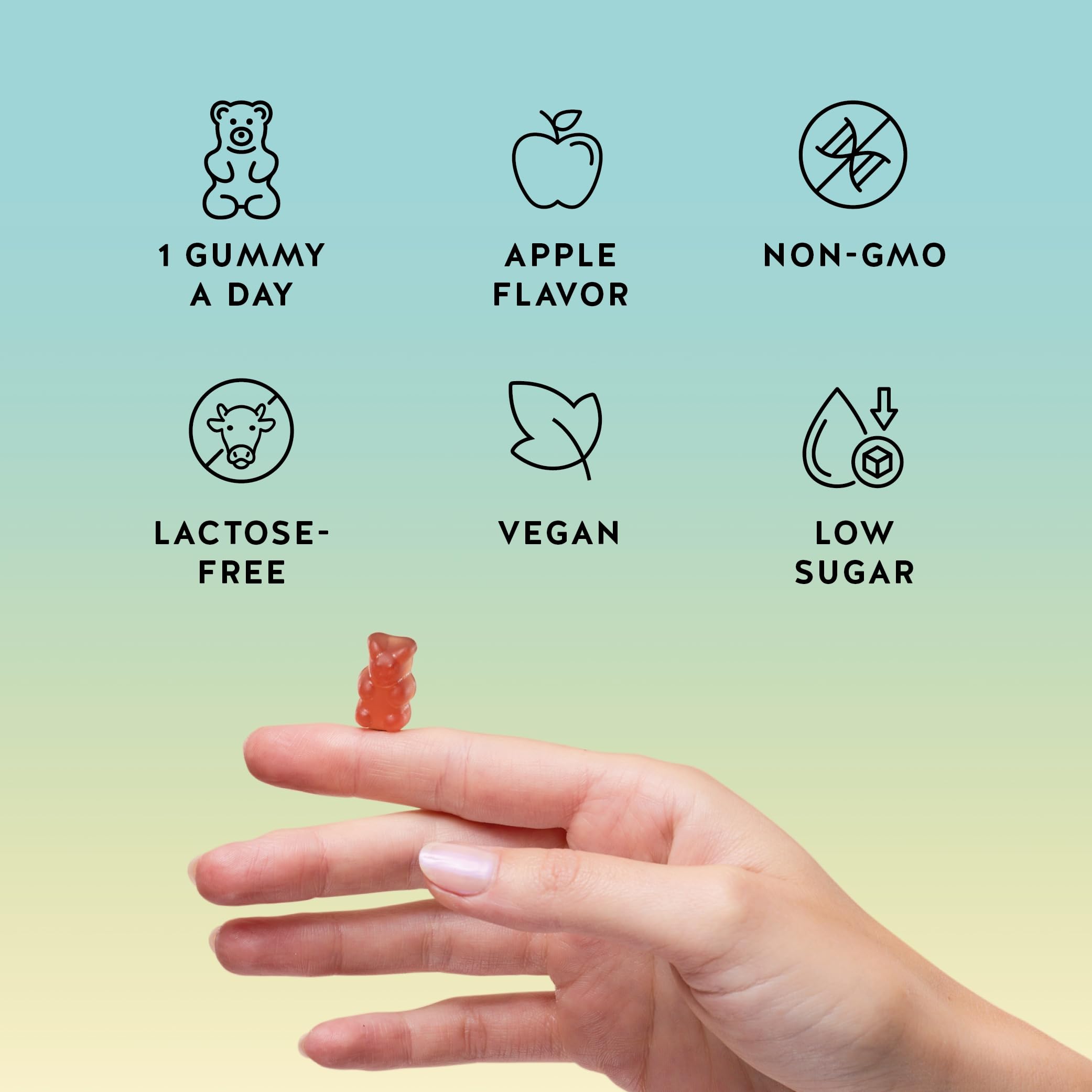 Bears with Benefits Apple Cider Vinegar Gummies for Gut Health Support — Amazon image 6