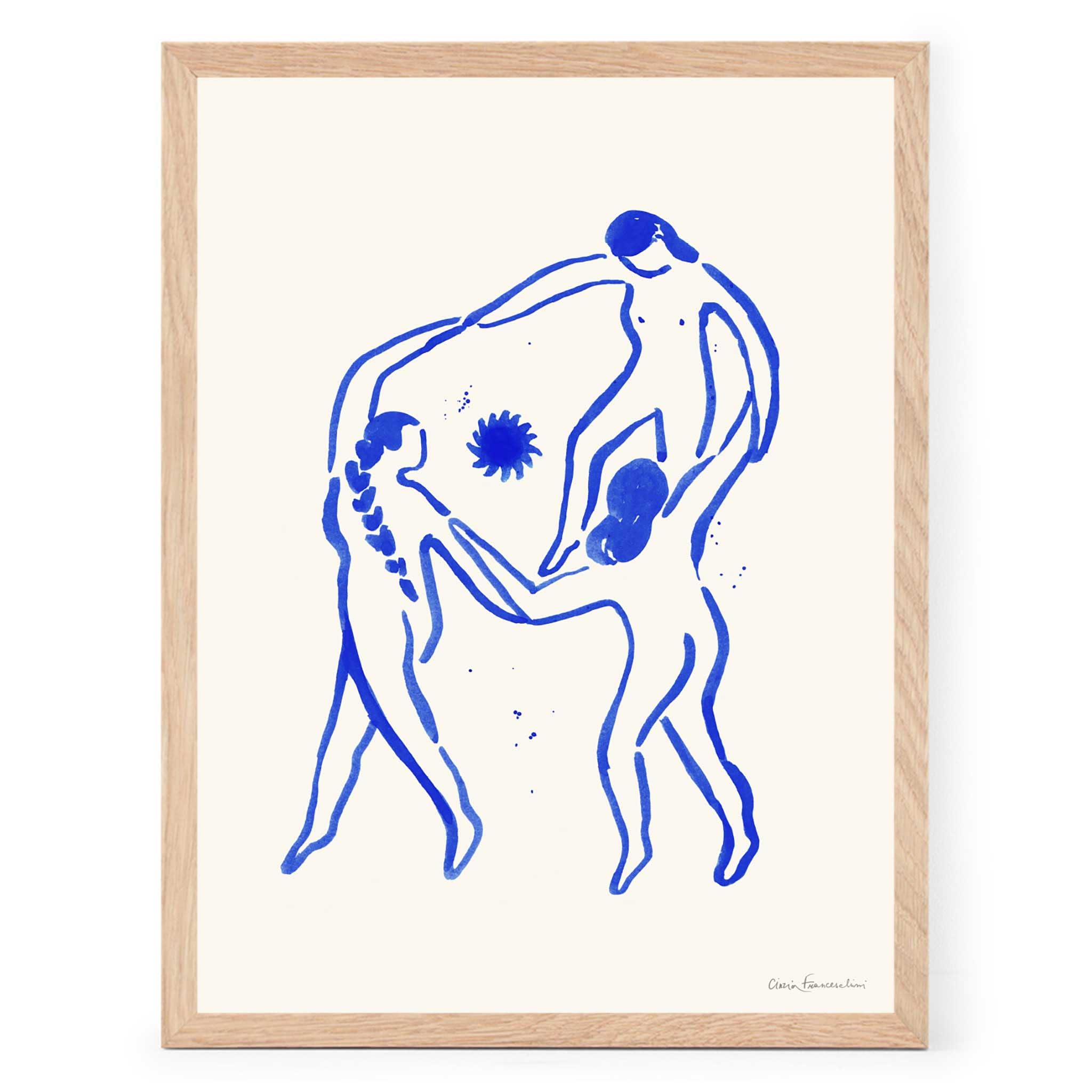 The Poster Club アートポスター 30×40cm My Sisters ポスタークラブ 北欧雑貨 デンマーク製