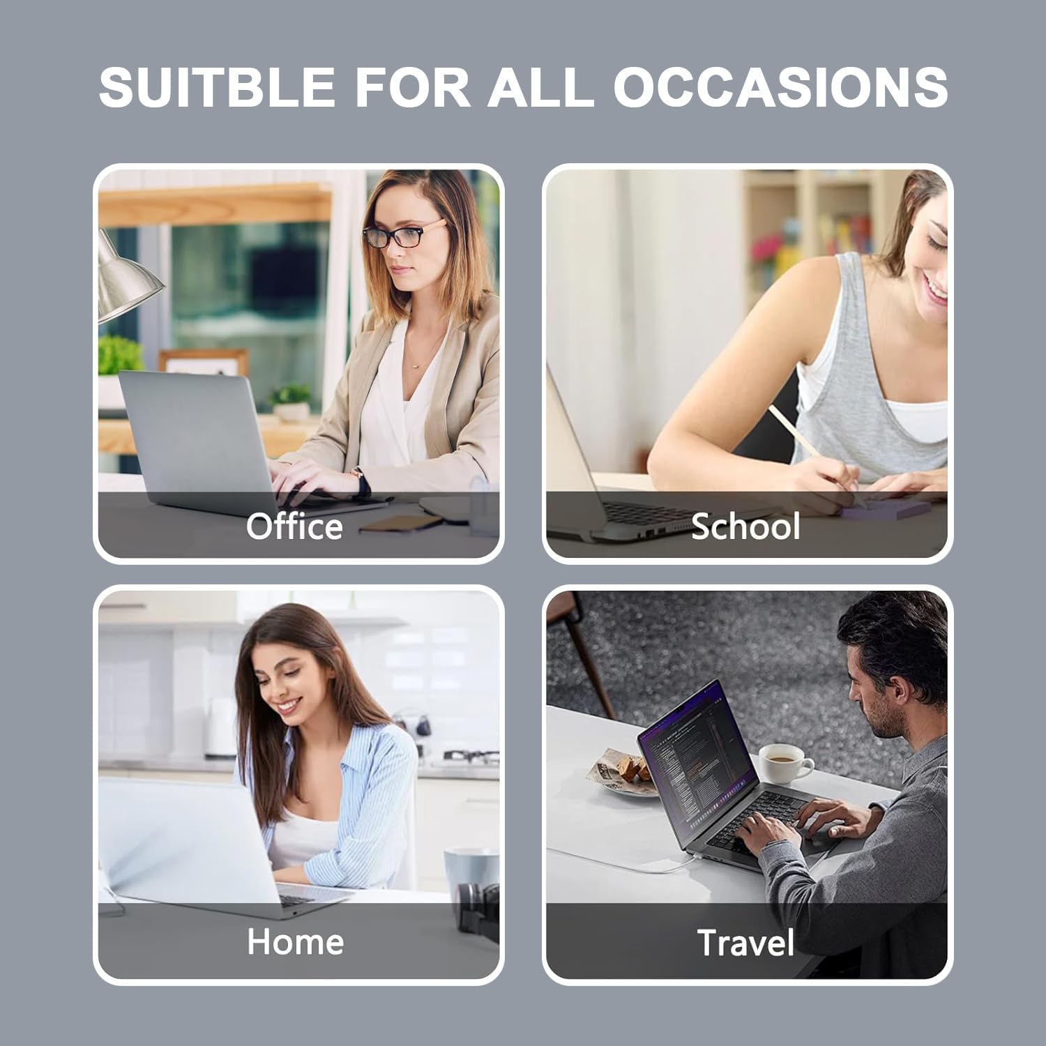 65W USB-C AI Caricabatterie per Computer Portatile Compatibile con HP Omnibook X, X Flip, X Flip 2-in-1, Ultra, Ultra Flip Next Gen AI Laptop Alimentazione USB-C