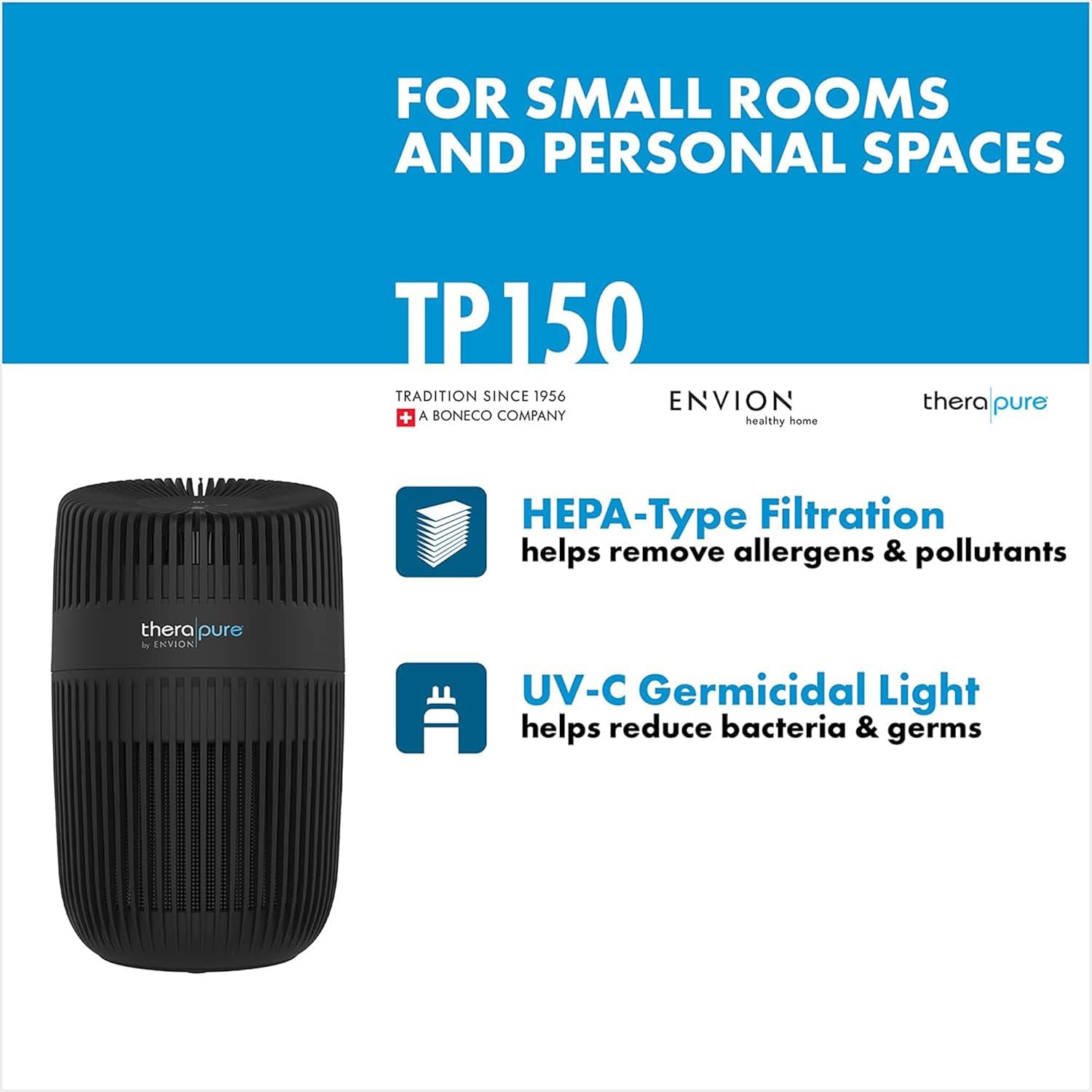 Therapure TP150 filtration and UV light
