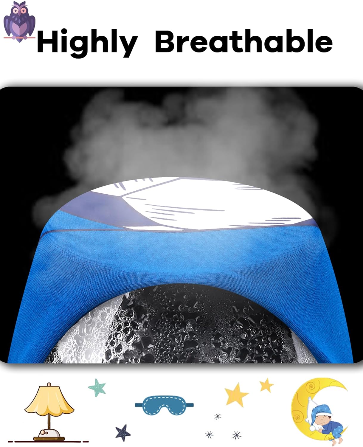 DAUGHTER QUEEN Boys Pajamas 4 Pieces Long Set 100% Cotton Sleepwear Size 18 Months-12 Years - Image 7