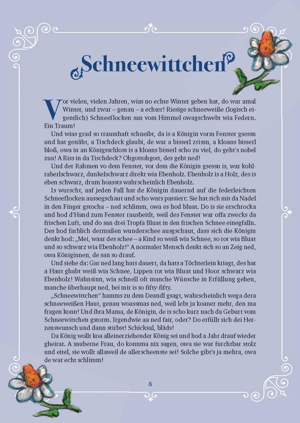 Die schönsten Grimms Märchen auf Bairisch