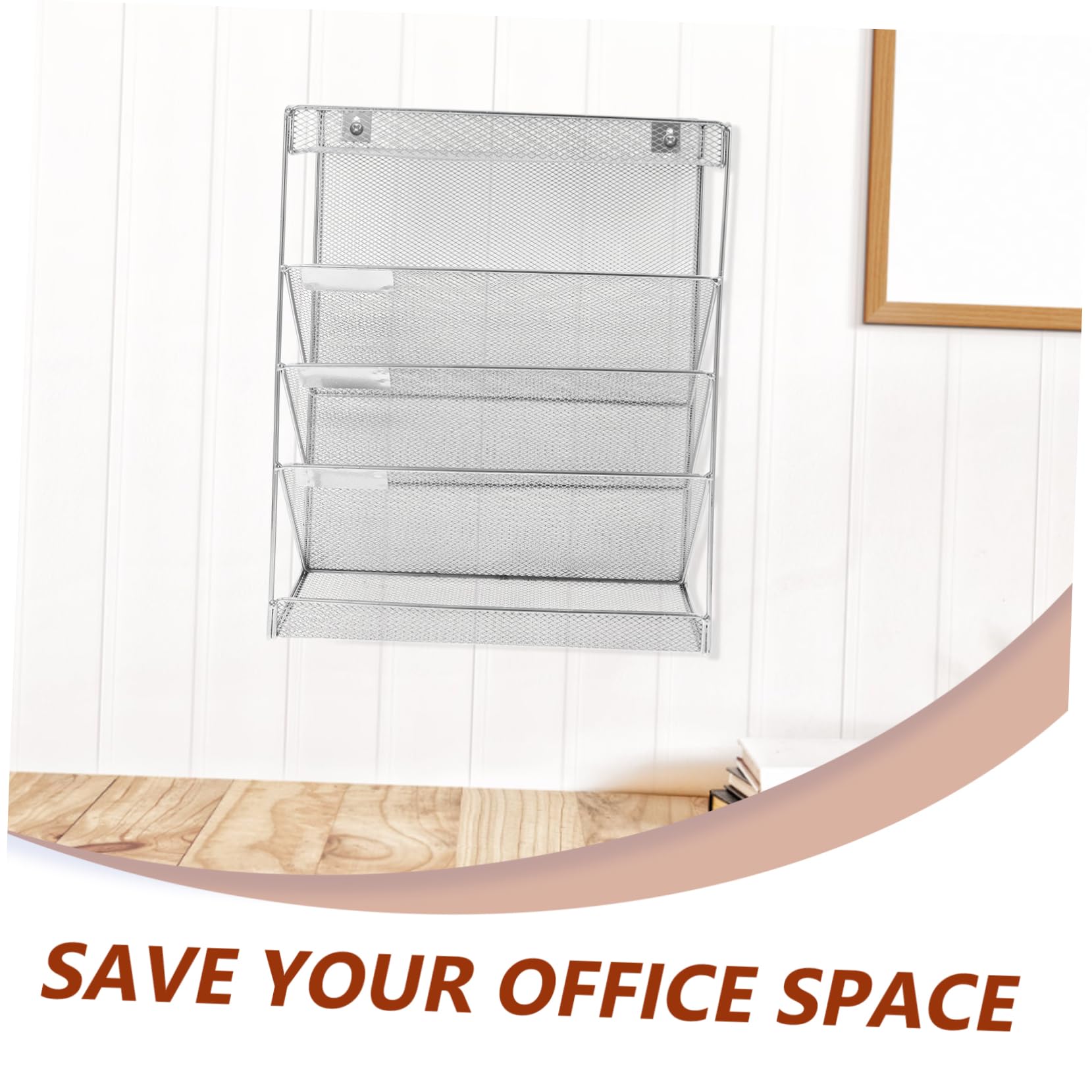 Wand-dokumentenhalter Hängeregistratur-organizer Für Büro Mit Mehrschichtigem Design Spart Schreibtischplatz Aus Langlebigen Materialien Für Akten Zeitungen Und Zeitschriften