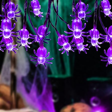Amazon.com: Halloween String Lights, 40 LED 15ft Halloween Lights ...