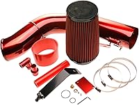 Vista 3 de Kit de admisión de aire frío 6.0 compatible con motores Ford F250 F350 Excursion 2003-2007 6.0L