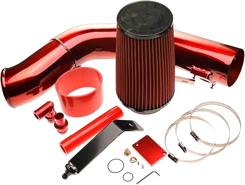 Miniatura 3 de Kit de admisión de aire frío 6.0 compatible con motores Ford F250 F350 Excursion 2003-2007 6.0L