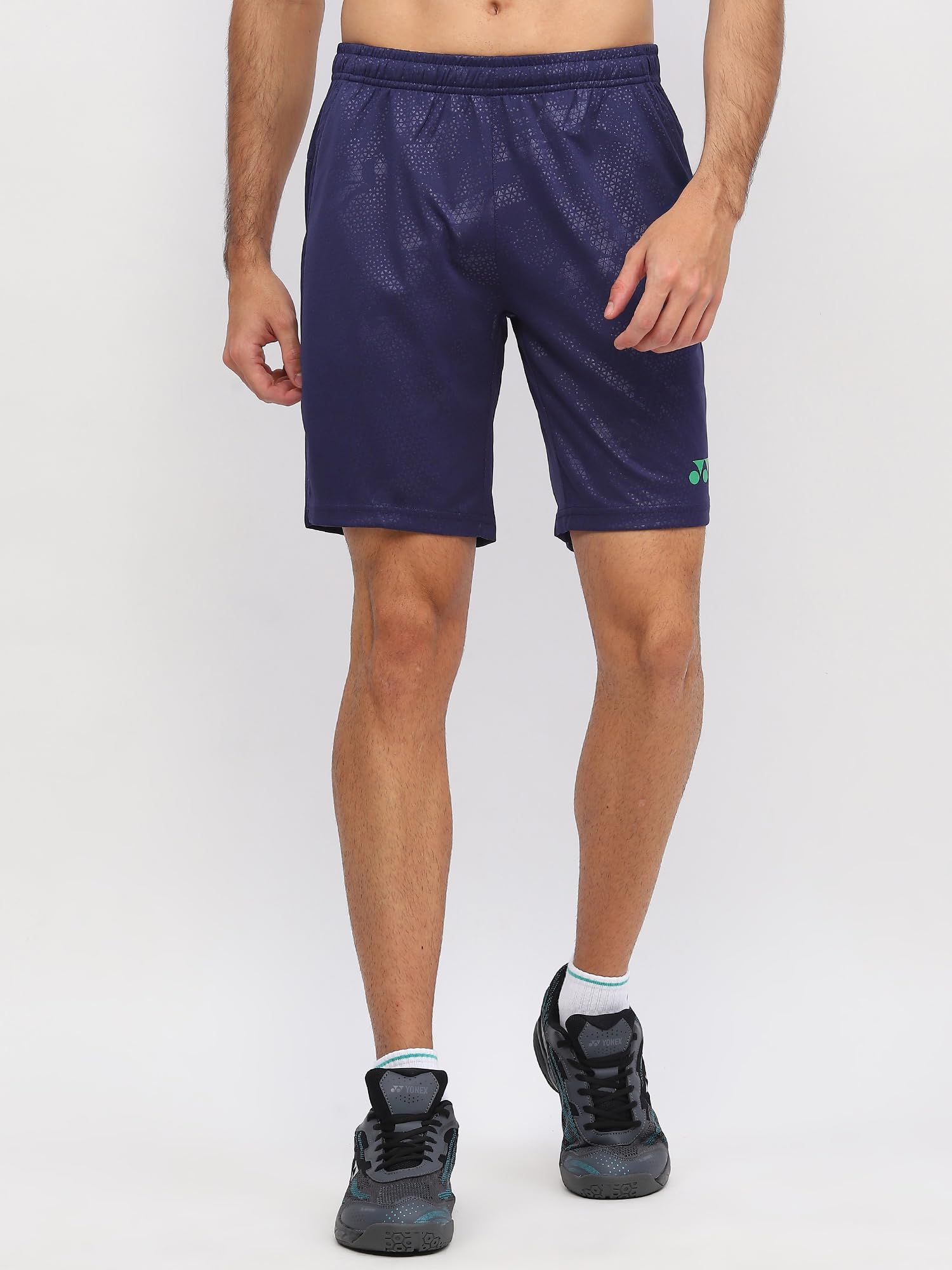 YONEX Essentia 3 Shorts 2971- Sustainable Performance | TruDry Moisture-Wicking | Cool, Dry and Comfortable | Round Neck | Light Weight | Eco-Friendly T-Shirt Recycled Plastic Bottles