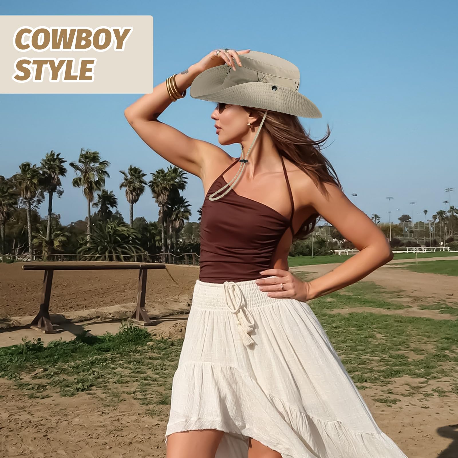 Unisex Transpirable Gorro De Sol, Gorro Senderismo Plegable, Resistente Al Viento Y Transpirable, Protección UV Sombrero De Pescador con ala Ancha Y Protección UV para Verano