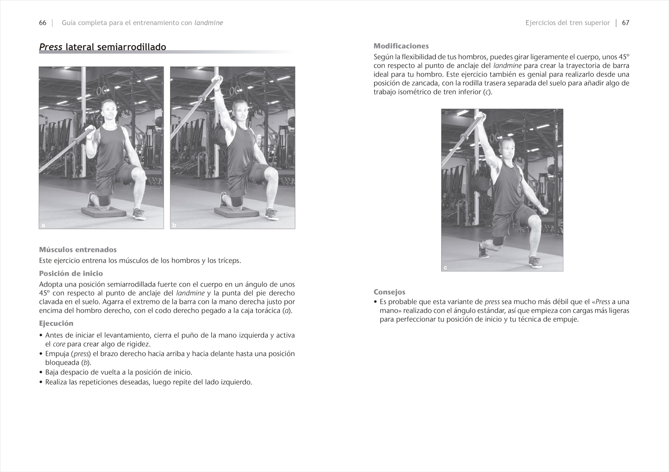 Guía completa para el entrenamiento con Landmine: Aumenta tu fuerza, desarrolla tu masa muscular y mejora tu capacidad funcional