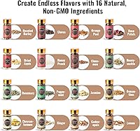 Vista 4 de Kit de Infusión de Alcohol, Juego de 16 Herramientas Naturales DIY para Hacer Whisky con Infusión de Bourbon, Rye, Gin, Vodka, Tequila, Ron