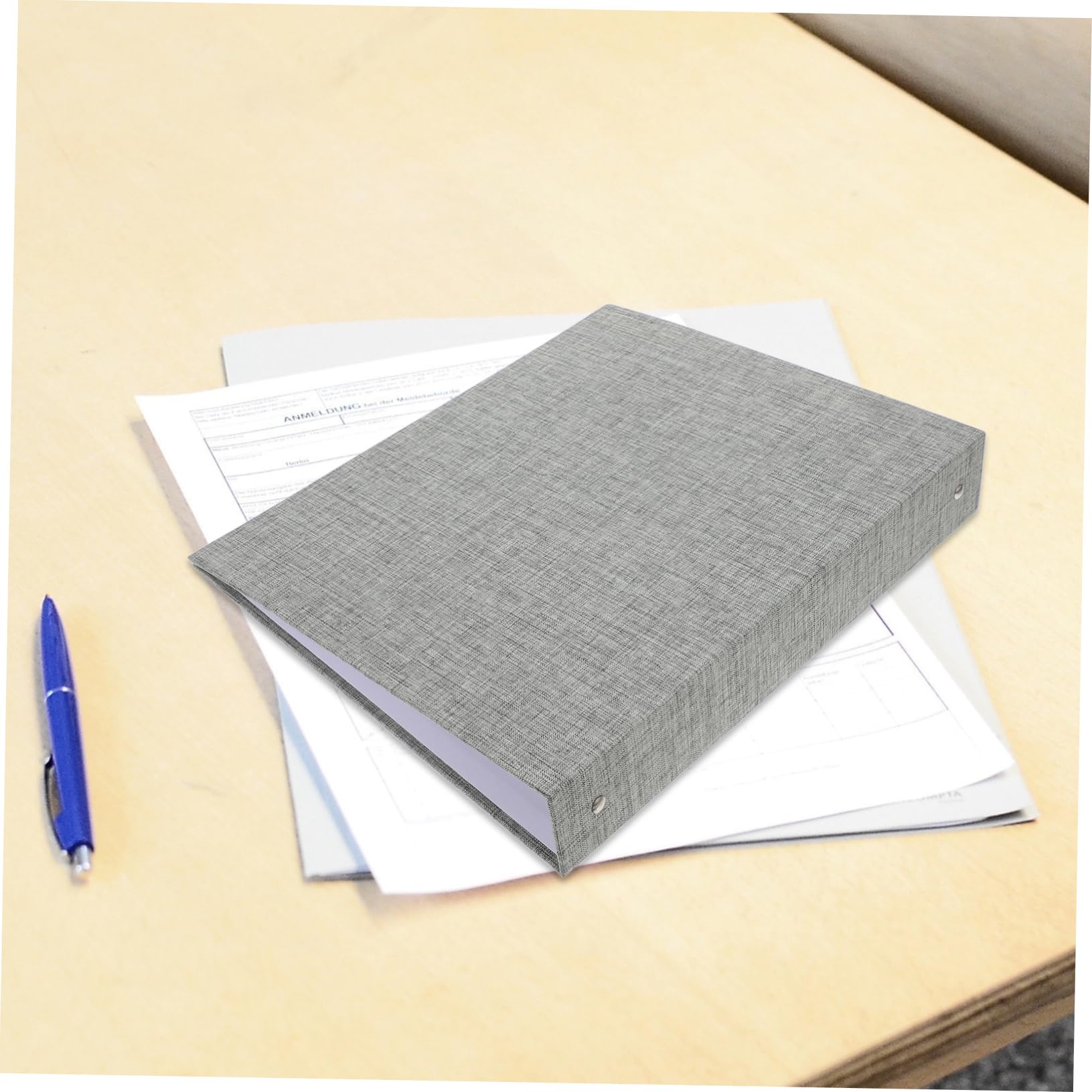 OSALADI Raccoglitore Documenti A4 Design Minimalista, Custodia Resistente Facile da Sfogliare, Capacità Grande per Ufficio e Casa