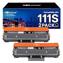 GPC Image MLT-D111S Toner Compatibili per Samsung D111S 111S 111L per Xpress SL M2070 M2026W M2070W M2020W M2020 M2022 M2022W M2026 M2070F M2070FW (Nero, 2-Pack)