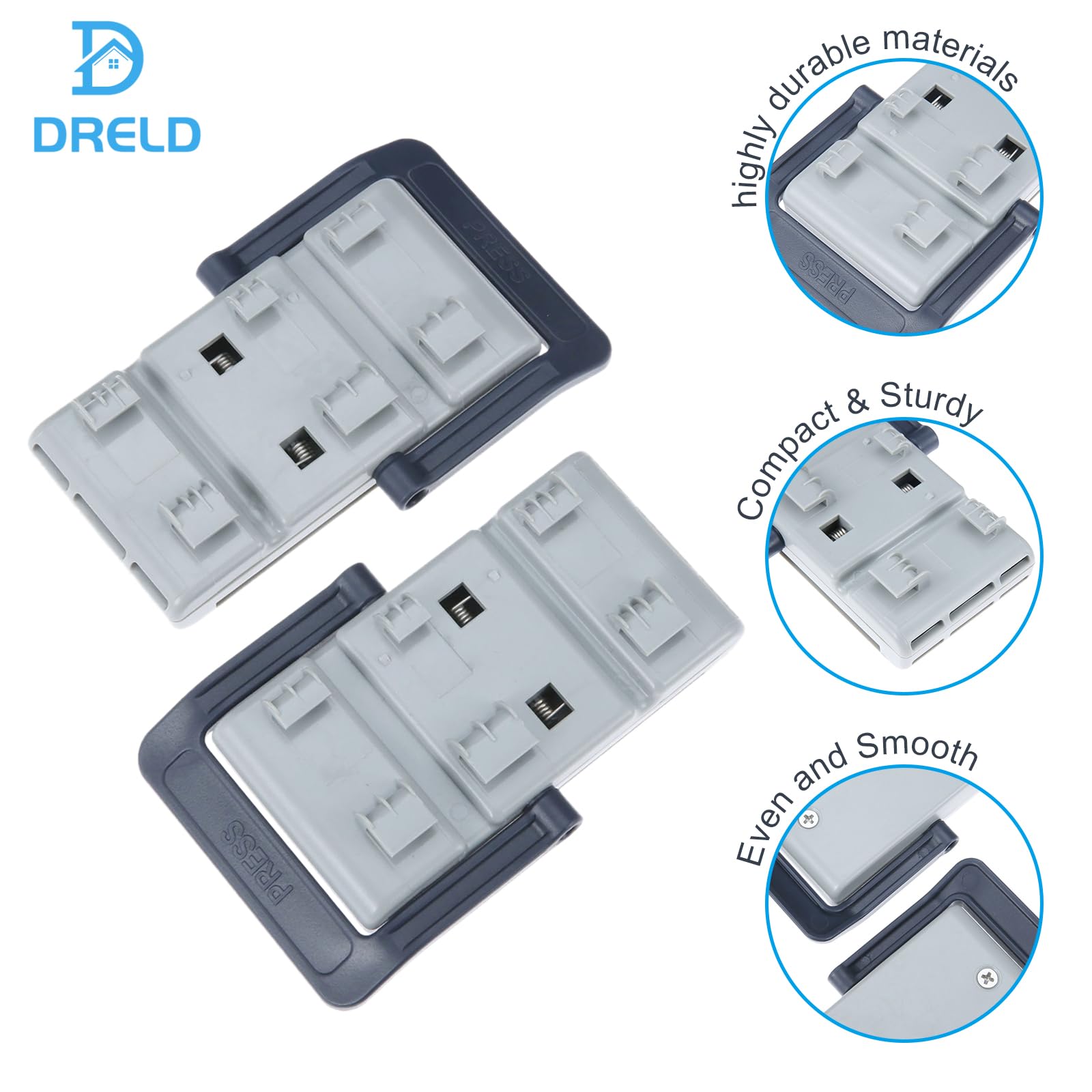 DD82-01121B - Cesta ajustadora para lavavajillas compatible con Samsung, repuesto AP5736133 DD97-00119B 2983167 PS8690520 (paquete de 2) 3