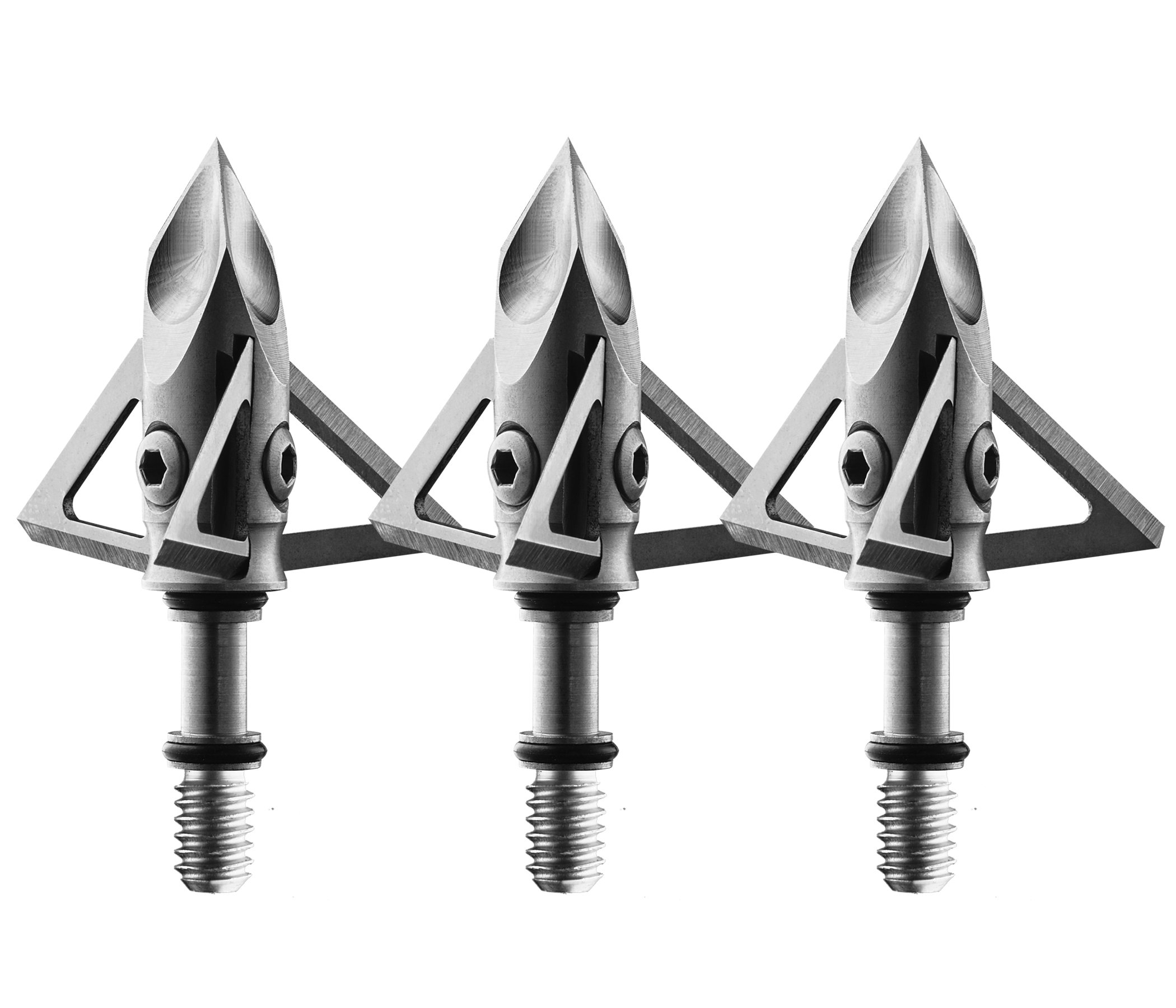 Diamondback Broadheads, Silver, 100 Grain