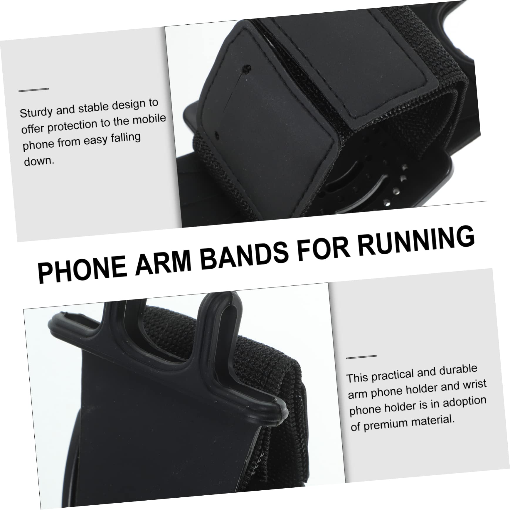 SOLUSTRE 6piezas Soporte para Teléfono Deportivo para Correr y Ejercicio Compatible Teléfonos para Running Ciclismo y Entrenamiento
