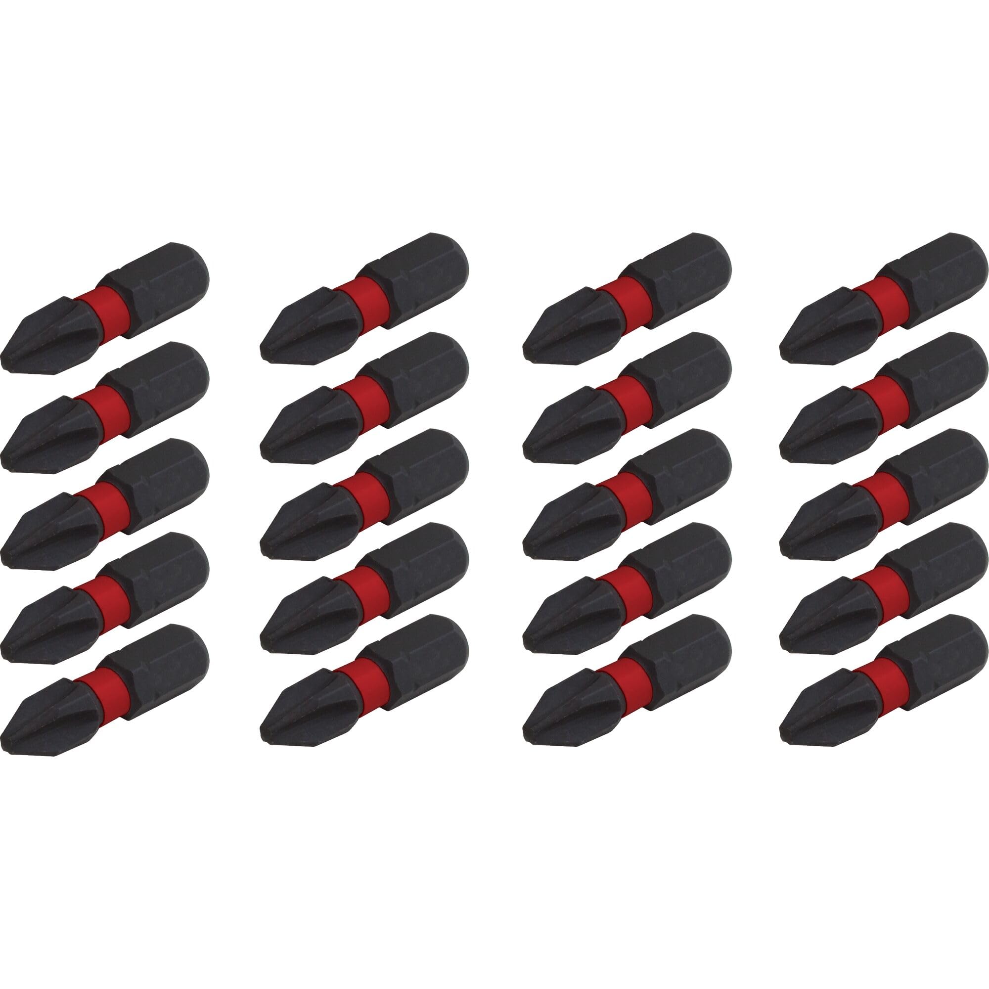 CRAFTSMAN Puntas de destornillador Phillips #2 de 2,5 cm (CMAF31PH220)