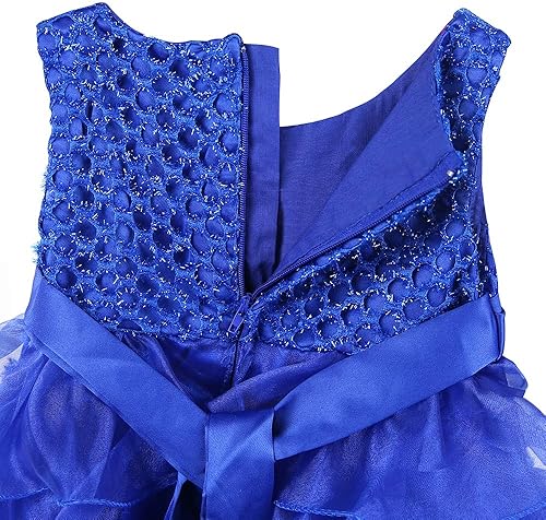 Miniatura 4 de Jup'Elle Baby Girl Dresses Ruffle Lace Pageant Party Wedding Flower Girl Dress