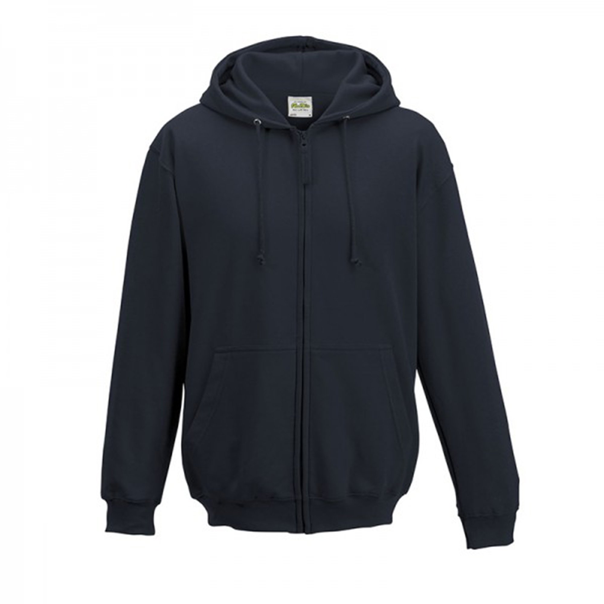 AWDis Just Hoods Men's Zoodie Hoodie, Oxford Navy, Large