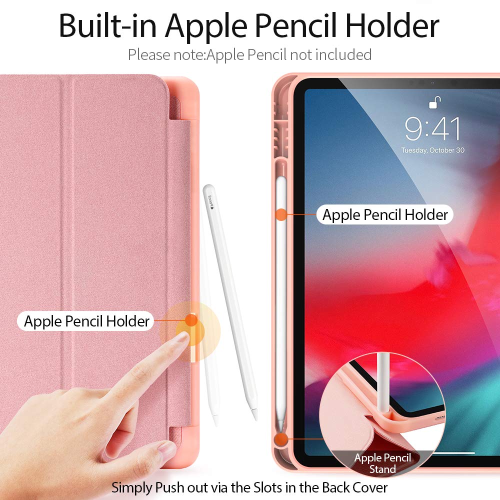 Amazon | 2020年新型 iPad Air4 10.9インチケース ApplePencilホルダー 