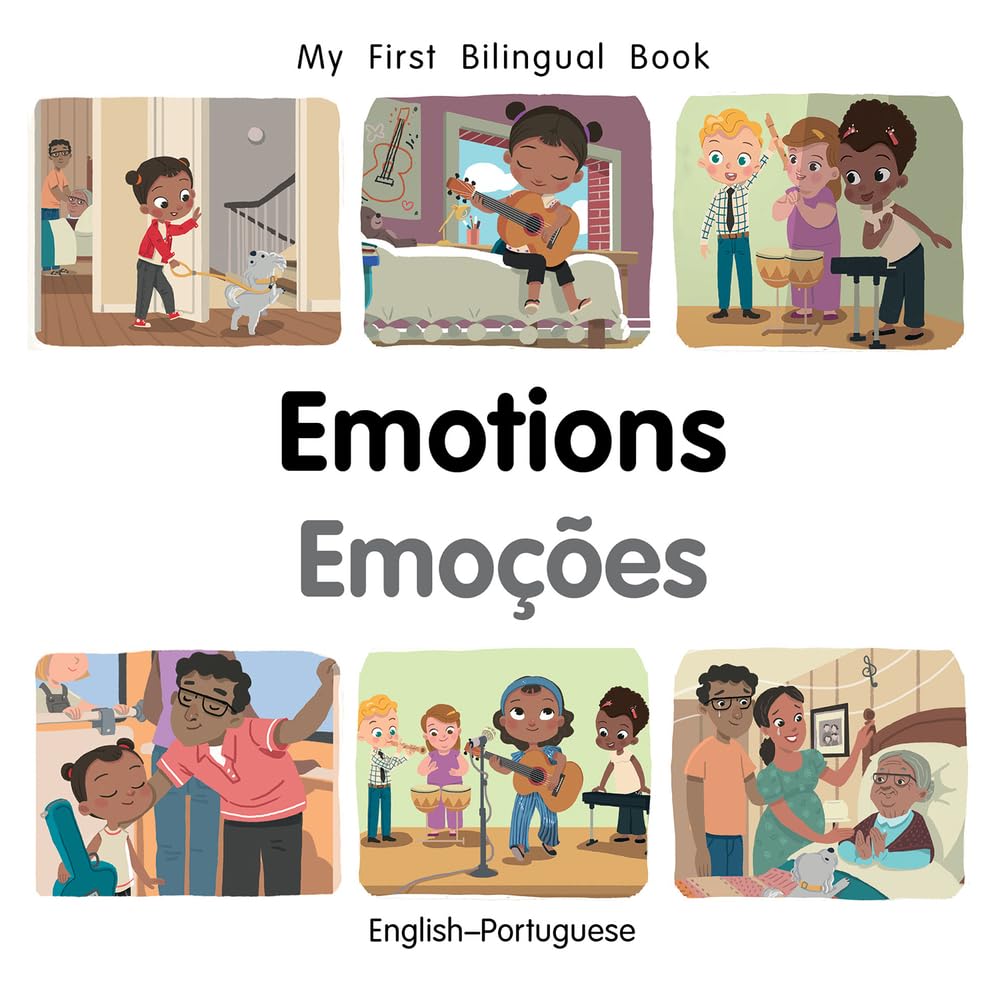 My First Bilingual Book-Emotions (English-Portuguese) (Portuguese Edition)