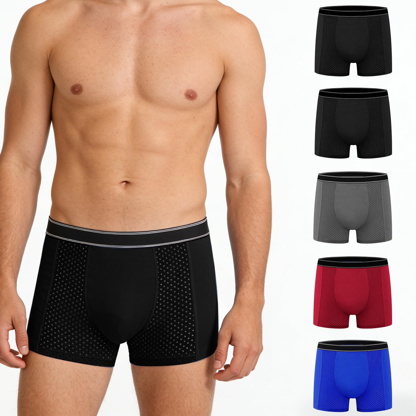 Photo 1 of *** NEW FACTORY SEALED *** Men's Incontinence Underwear - Upgraded 200ml Absorb Leakproof Boxer Briefs