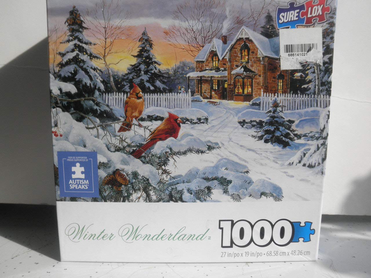 Sure Lox Winter Wonderland 1000 Piece Puzzle-Winter Memories