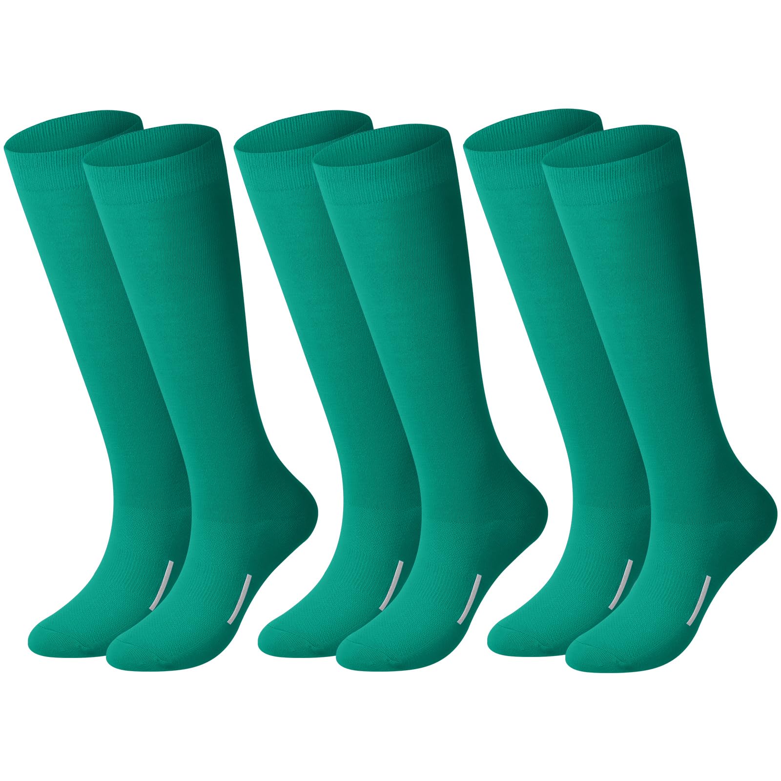Haysandy 3 Pairs Baseball Socks Bulk Softball Youth