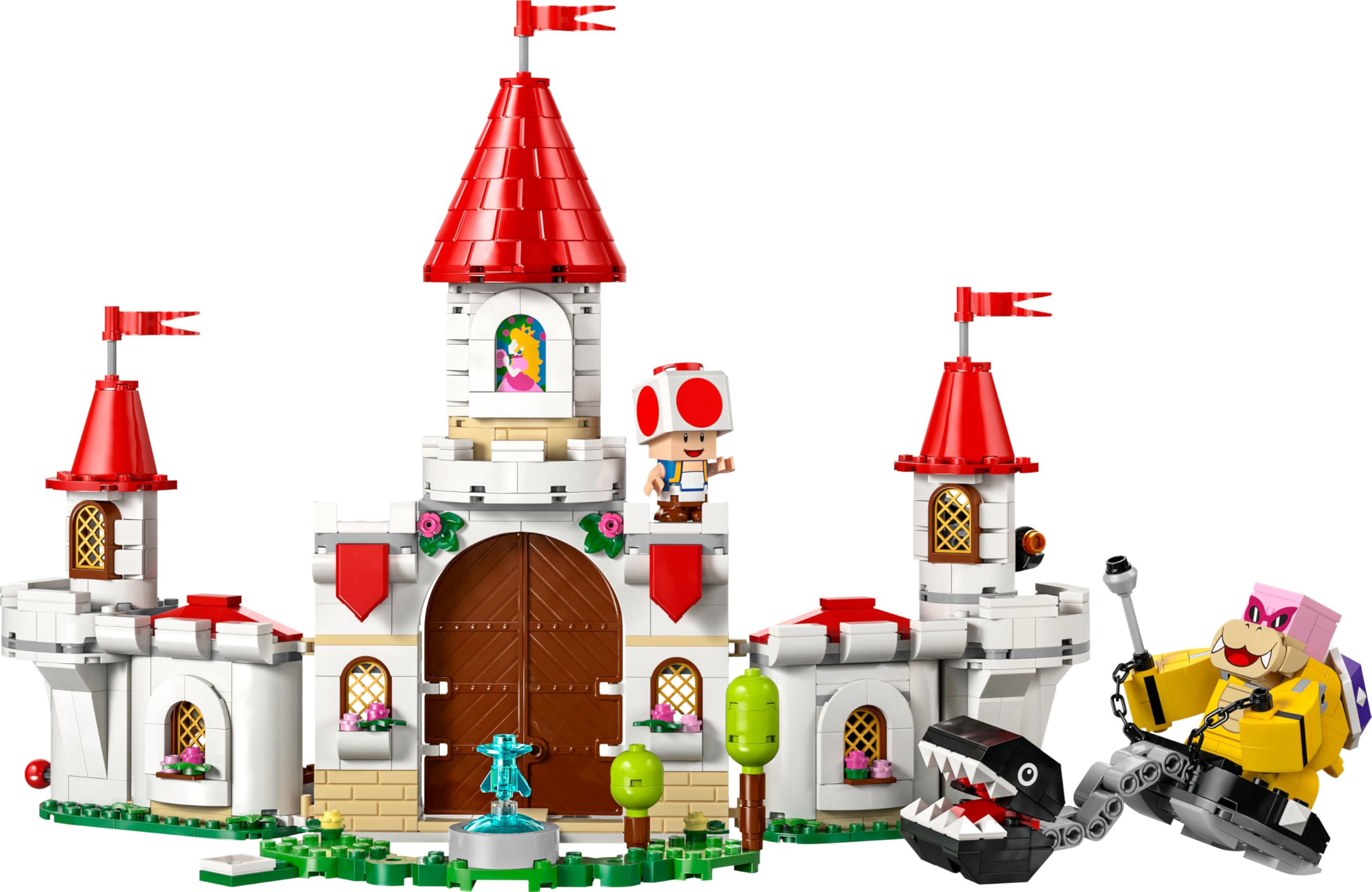 LEGO Super Mario Combat Contre Roy au Château de Peach - Jouet avec des Personnages Nintendo - Set d’Aventures pour Enfants - Idée Cadeau pour Garçons, Filles et Fans de Jeux Vidéo dès 7 Ans 71435