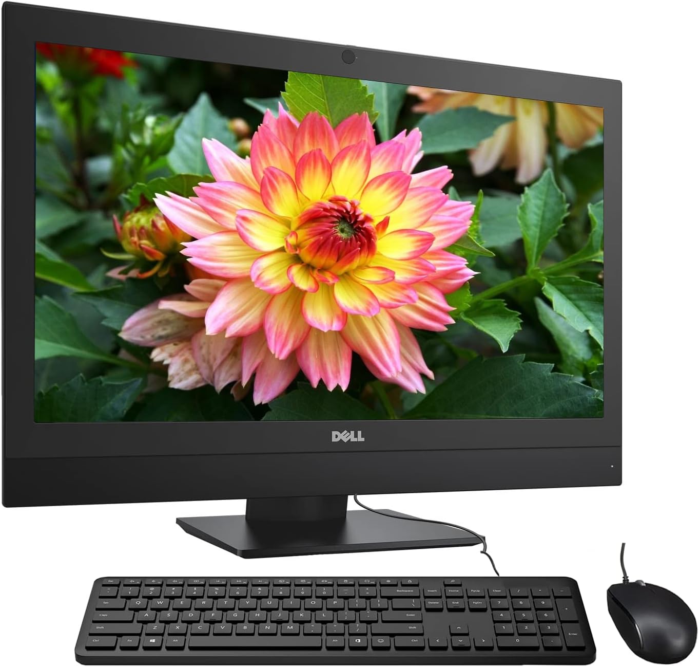 Dell OptiPlex 3050 All in One PC Desktop Computer, Intel Core i3-6100T Processor | 16GB Ram, 512GB NVMe SSD | Webcam, HDMI, Windows 10 (Renewed)