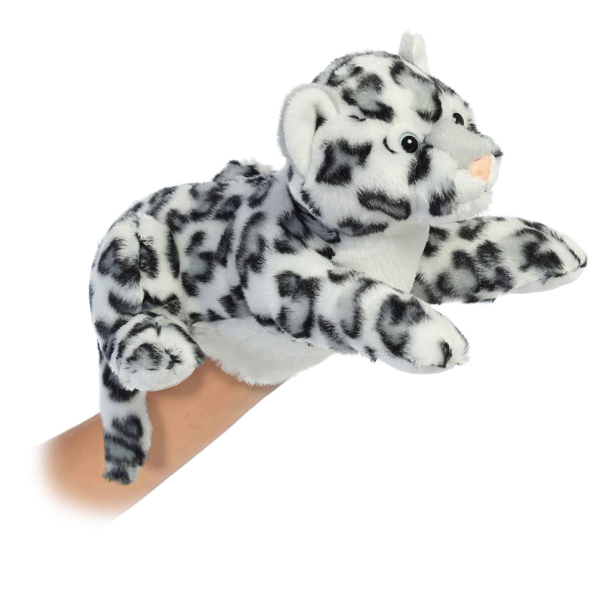 Aurora World Marioneta de mano - 12" Snow Leopard