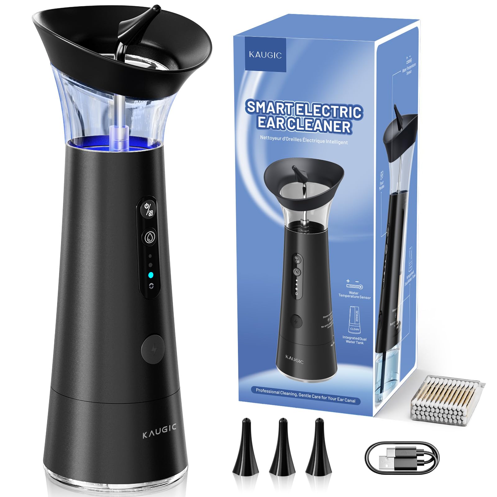 KAUGIC All-in-One Tank Ear Wax Remover