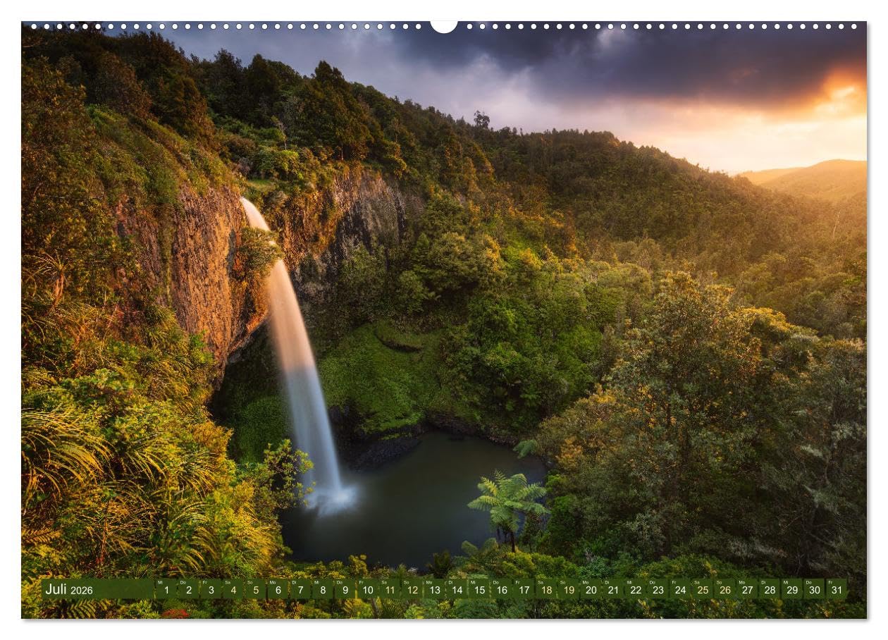 Magische Landschaften Weltweit (hochwertiger Premium Wandkalender 2026 DIN A2 quer), Kunstdruck in Hochglanz: Wandkalender mit 13 magischen Landschaften aus der ganzen Welt (CALVENDO Natur)