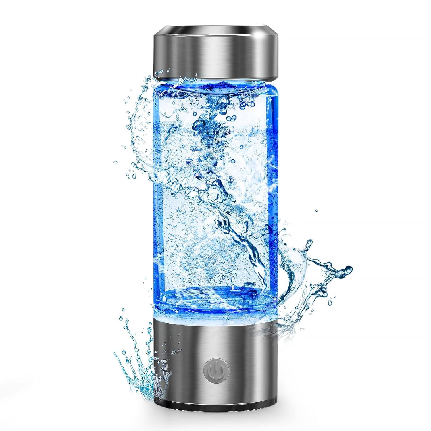 2025 Upgraded Portable Hydrogen Water Ionizer Machine (Glass Health Cup)