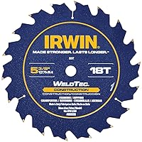 Vista 1 de IRWIN Tools Marathon WeldTec Hoja de sierra circular, 5-3/8 pulgadas, 18 dientes (4935203)