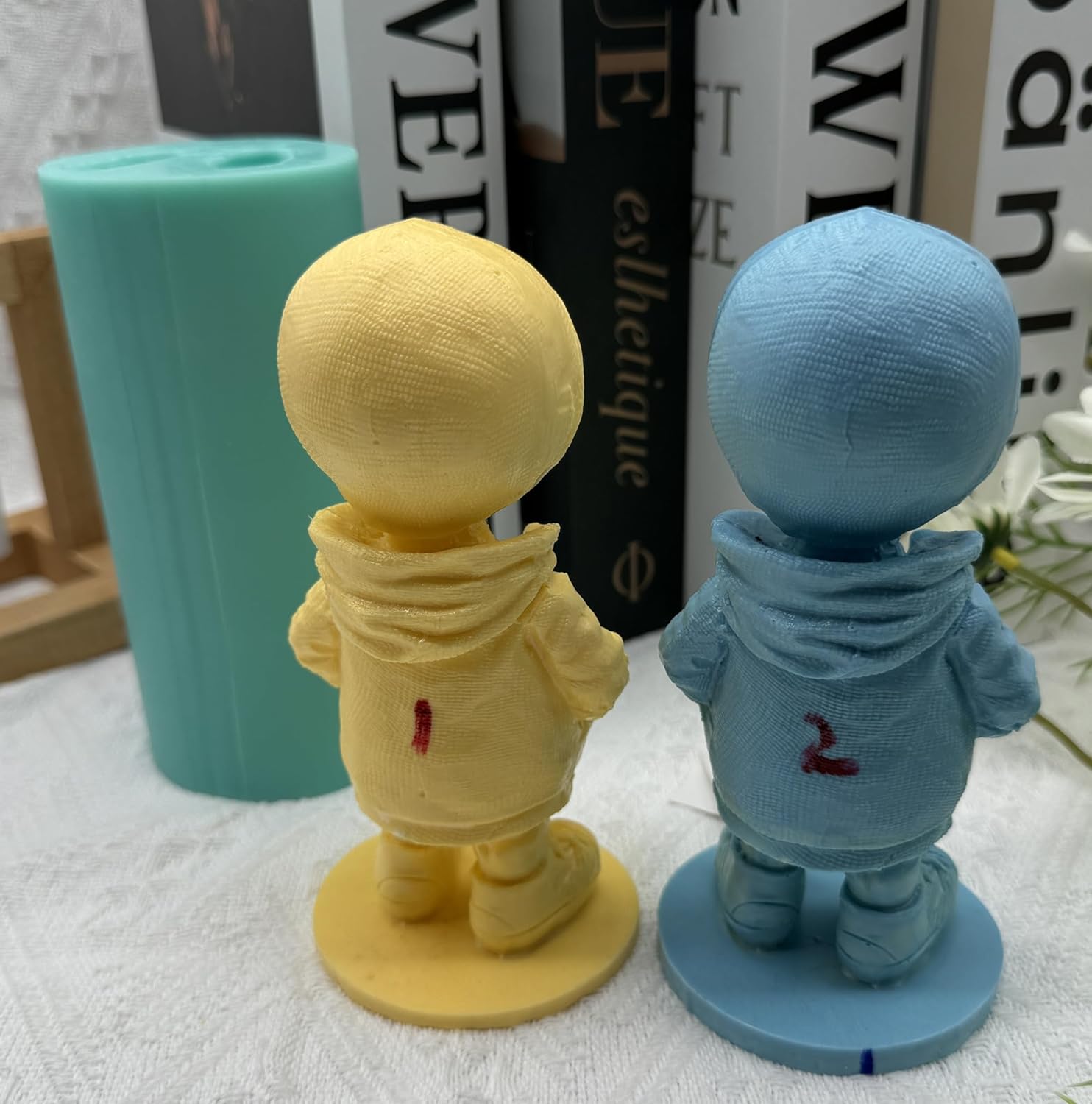 Skull Skeleten 3D Silicone Mold for Candle Epoxy Resin Plaster Concrete Hallowen Decorations Craft Making,New Popular Candle molds