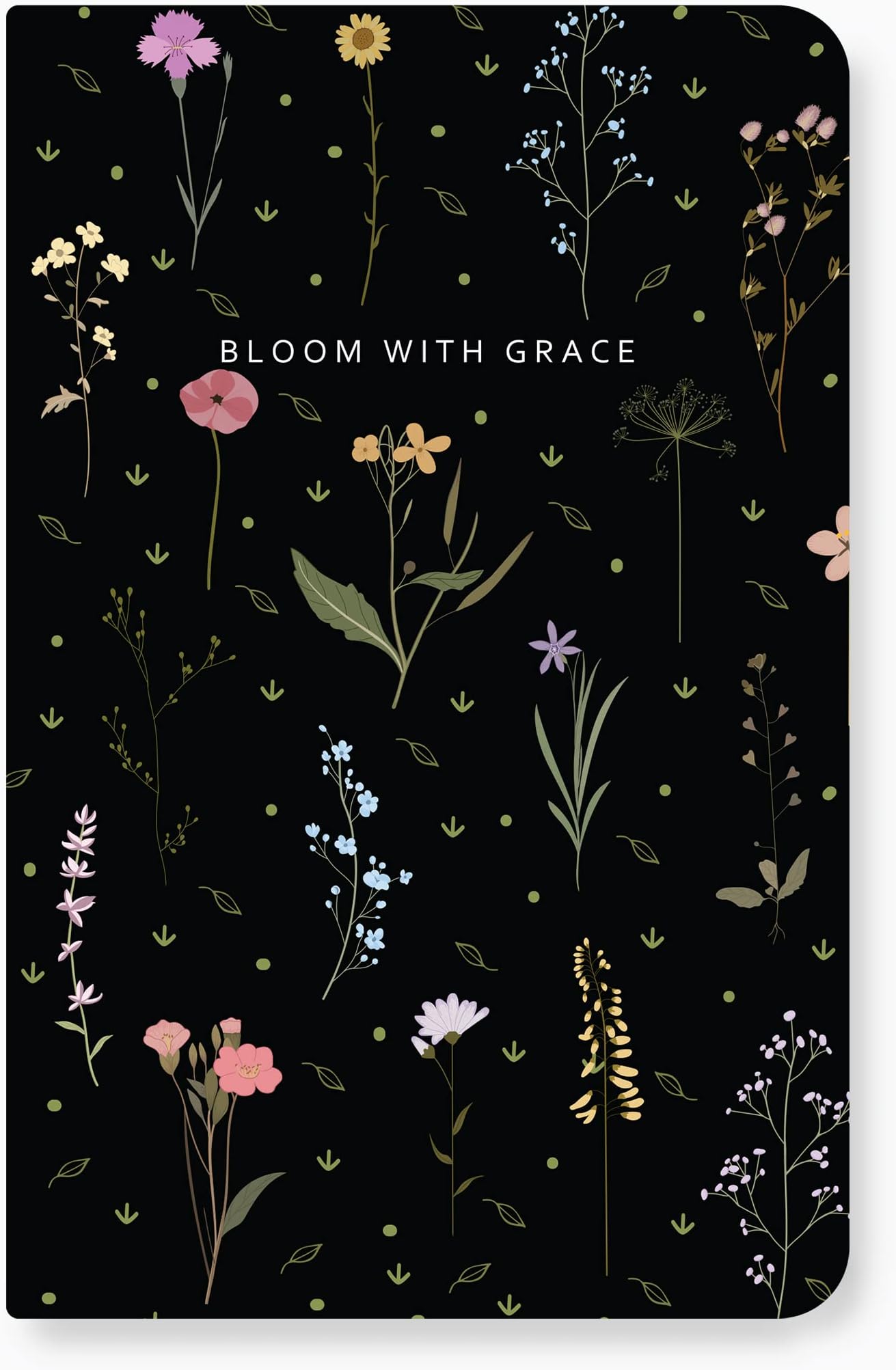 A5 Notebook: Ruled | 90 GSM | 160 Pages (Bloom with Grace)