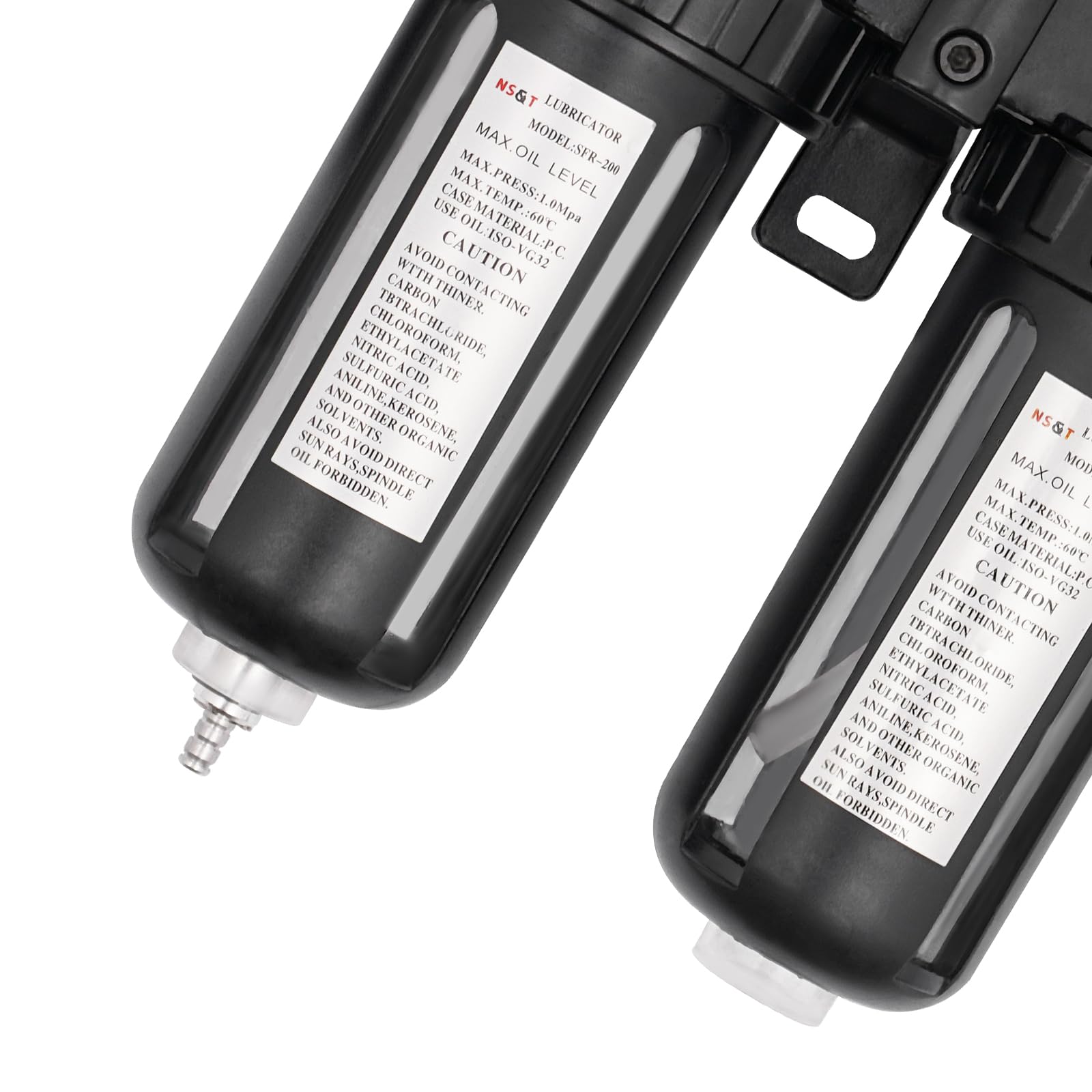 Filtro de aire comprimido Separador de aceite de agua, compresor de aire, separador de agua y aceite, separador de agua de 1/2 pulgadas para el filtrado de residuos de cocina, agua con aceite,